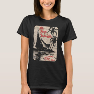 T-shirt Nouveau Waikiki Tiki Bar Hawaiian Style Retro les 