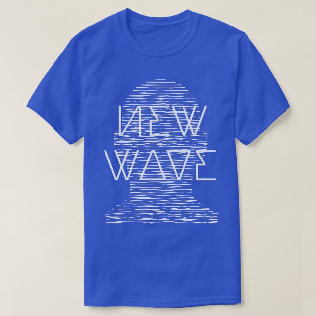T-shirt Nouveau Wave Post Punk (Design devant)