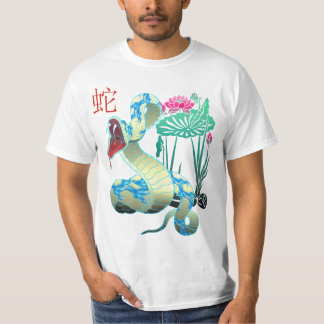 T-shirt Nouveau Year-2013-year chinois du serpent