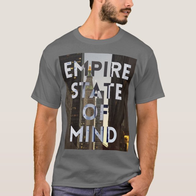T-shirt nouveau-York-ville-empire-état-de mind (Devant)