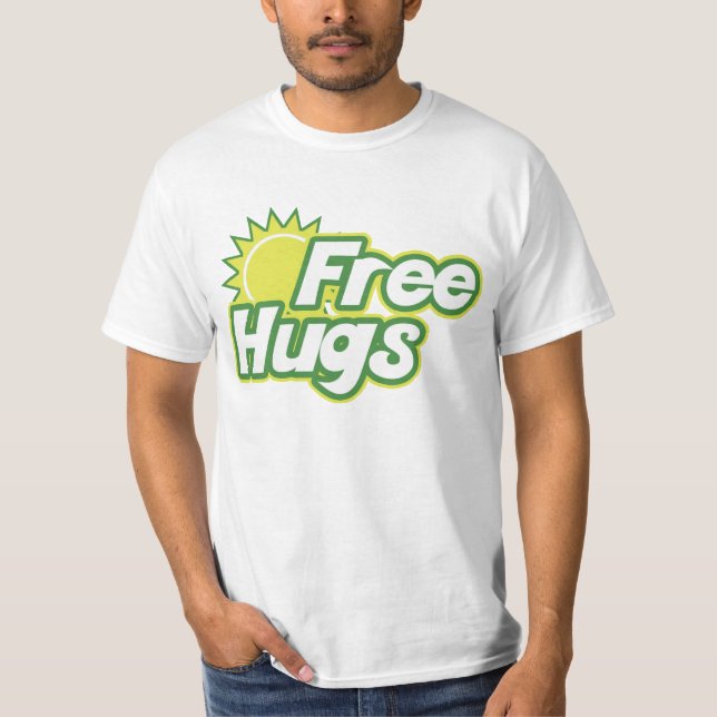 T-shirt Nouveauté de Free Hugs (Devant)