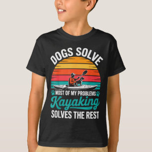 T-shirt Nouveauté de kayak pour hommes femmes kayakiste ka