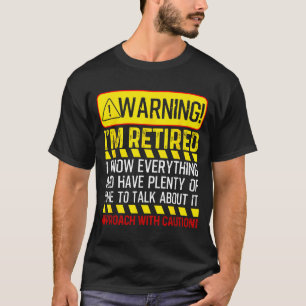 T-shirt Nouveauté de retraite pour hommes femmes papa gran
