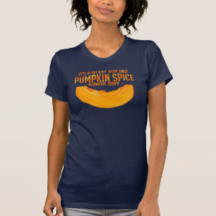 T-shirt Nouveauté de thanksgiving de jour d'épice de