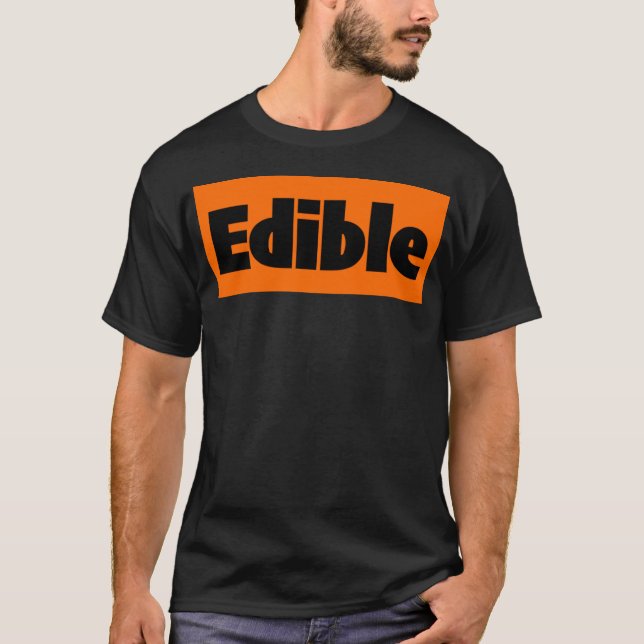 T-shirt Nouveauté d'impression comestible (Devant)