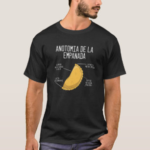 T-shirt Nouveauté Empanada Sandwiches Argentine Espagnol C