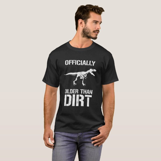 T-shirt Nouveauté Plus Vieux que la Terre (Devant entier)