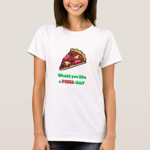 T-shirt Nouveautés amusantes A PIZZA Ce cadeau de Noël
