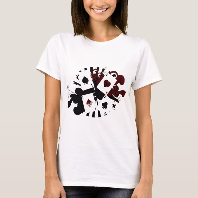 T-shirt Nouveaux as de cru de couleur (Devant)