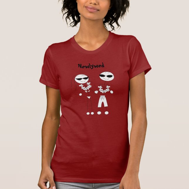 T-shirt Nouveaux mariés (Devant)