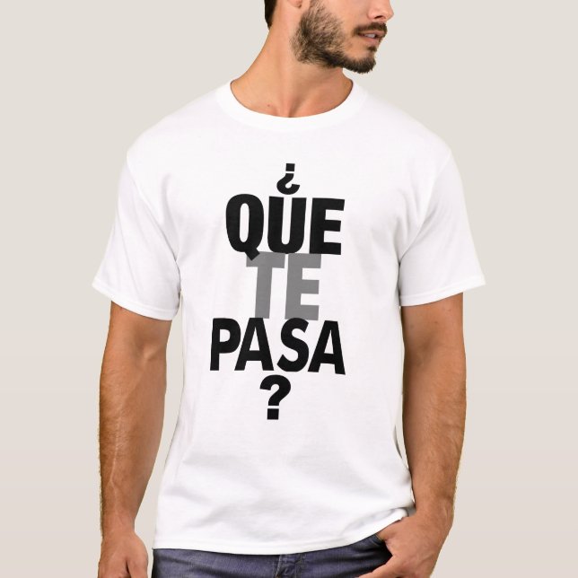 T-shirt Nouveaux mots : Espagnol (Devant)