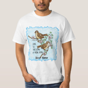 T-shirt Nouveaux Oiseaux Chrétiens de Chanson  