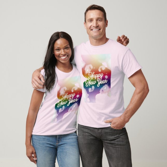 T-shirt Nouvel An, Bright Begins (Unisexe)