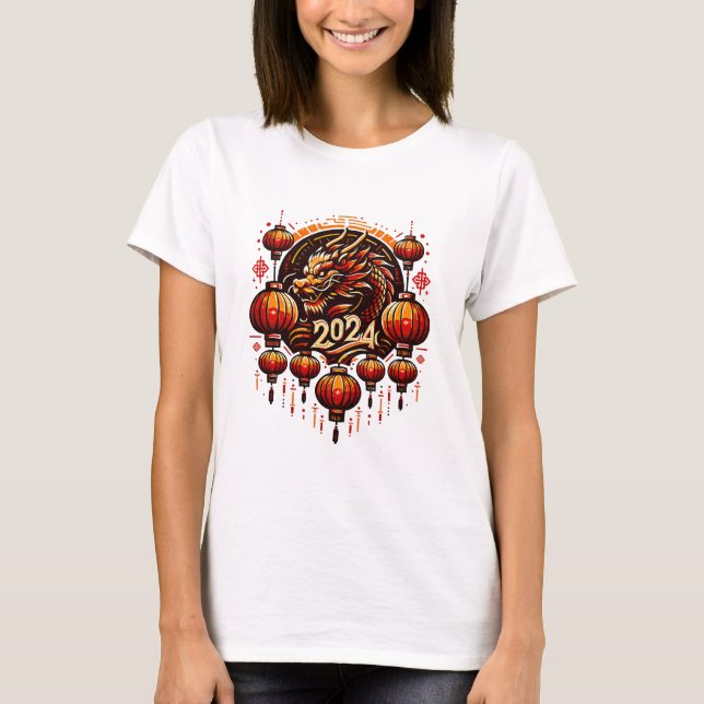 T-shirt nouvel an chinois 2024 (Devant)