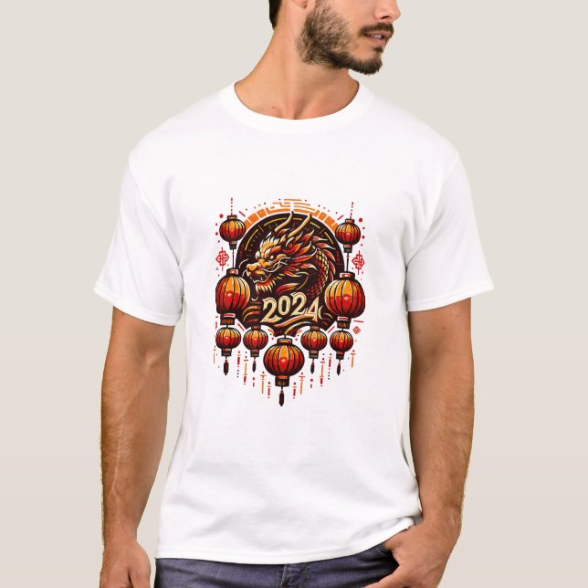 T-shirt nouvel an chinois 2024 (Devant)