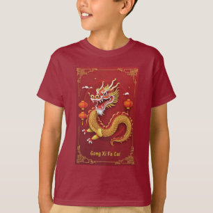 T-shirt Nouvel An chinois 2024 Année du Dragon