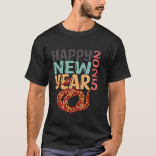 T-shirt Nouvel An chinois 2025 Année du serpent Bonne Nouv