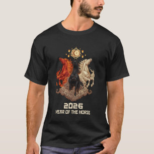 T-shirt Nouvel An chinois 2026 Année du Cheval 2026 1