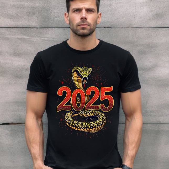 T-shirt Nouvel An Chinois - Année Du Serpent 2025 (Créateur téléchargé)