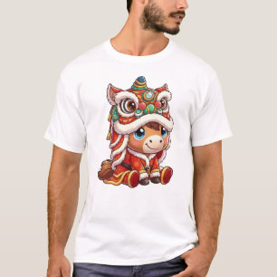 T-shirt Nouvel An Chinois Cheval 2026 Zodiaque