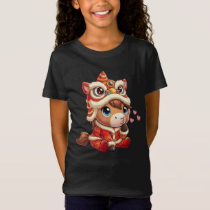 T-Shirt Nouvel An Chinois Cheval 2026 Zodiaque