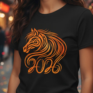 T-shirt Nouvel an chinois du Fire Horse 2026