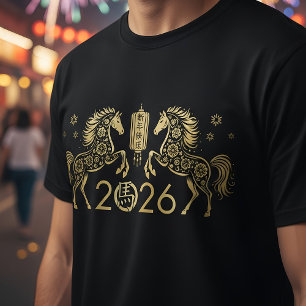 T-shirt Nouvel an chinois du Fire Horse 2026