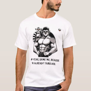 T-shirt Nouvel An Hommes, Comme Moi