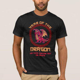 T-shirt Nouvel An lunaire chinois 2024 Année du Dragon 202