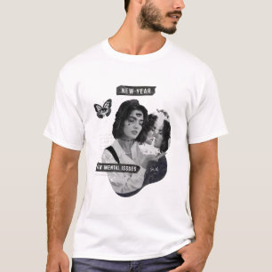 T-shirt Nouvel An Nouvel Enjeux Mentaux Im Ok Collage