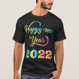 T-shirt Nouvel An Réveillon 2022 Drôle Joyeux Nouvel An