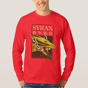 T-shirt Nouvel An Syrax   新 年 乐 快
