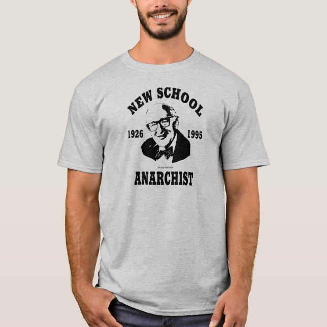 T-shirt Nouvel anarchiste  --  Murray Rothbard (Devant)
