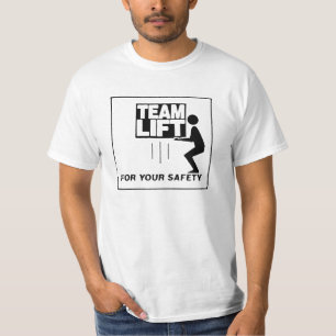 T-shirt nouvel ascenseur d'équipe