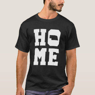 T-shirt Nouvelle-Angleterre Silhouette State Map Home Prid