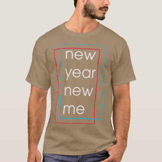 T-shirt nouvelle année 2023 nouveau moi