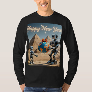 T-shirt Nouvelle année robotique en Égypte