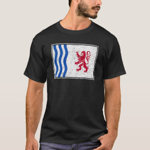 T-SHIRT NOUVELLE-AQUITAINE DRAPEAU SUD-OUEST FRANCE
