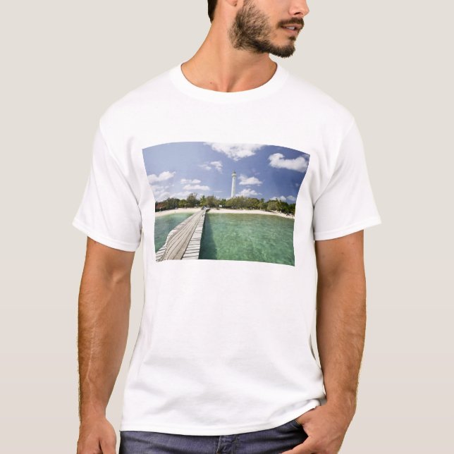 T-shirt Nouvelle-Calédonie, îlot Amédée. Jetée de l'îlot A (Devant)
