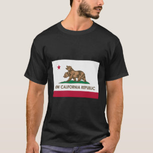 T-shirt Nouvelle Californie - Drapeau Ncr