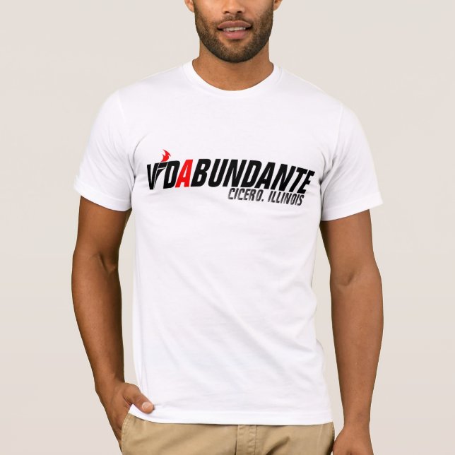 T-shirt nouvelle chemise de logo de vida (Devant)