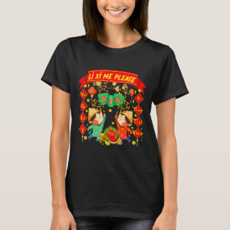 T-shirt Nouvelle chemise Li Xi s'il vous plaît Bonjour Vie