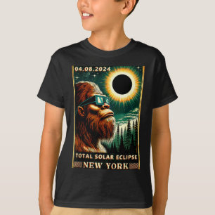 T-shirt Nouvelle éclipse solaire totale York Bigfoot