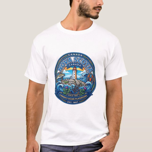 T-SHIRT NOUVELLE-ÉCOSSE (Devant)