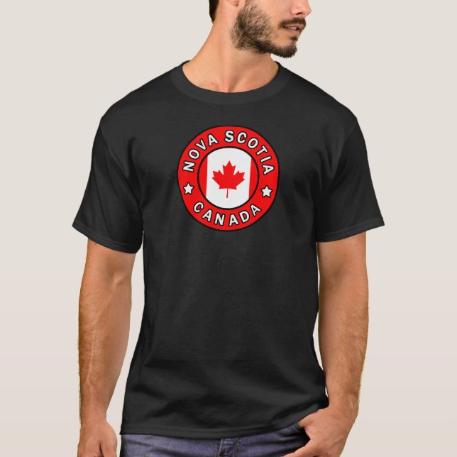 T-shirt Nouvelle-Écosse Canada (Devant)