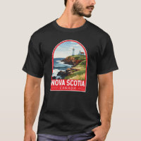 Nouvelle-Écosse Canada Travel Art Vintage