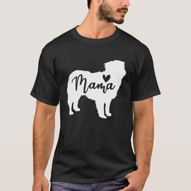 T-shirt Nouvelle-Écosse Récupérateur de canard Mama Toller (Devant)