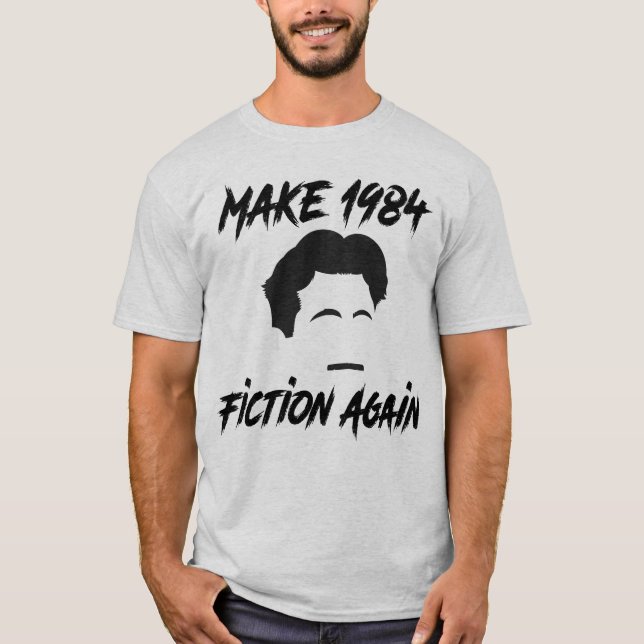 T-shirt Nouvelle fiction en 1984 (Devant)