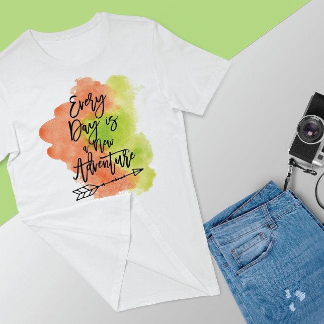 T-shirt Nouvelle flèche d'encre pour devis d'aventure (Créateur téléchargé)