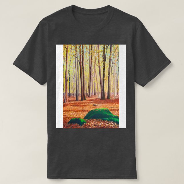 T-shirt Nouvelle forêt automne (Design devant)